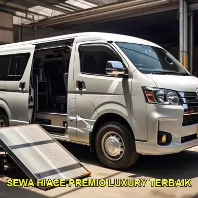 sewa hiace premio luxury terbaik
